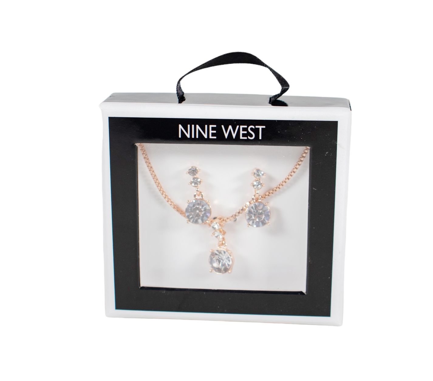 Set de Collar y Aretes Nine West - Elegancia y Estilo Refinado