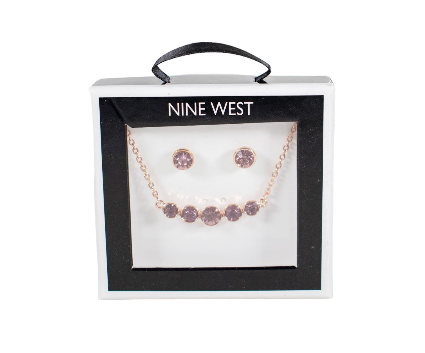 Set de Collar y Aretes Nine West - Elegancia y Estilo Refinado